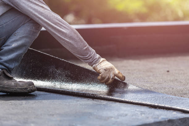 Professional Foundation Crack Repair technician working in Hillsdale, MI